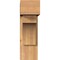Ekena Millwork Westlake Block Smooth Bracket w/ Offset Brace, Western Red Cedar, 7 1/2"W x 20"D x 24"H BKT0806X20X24WTL05SWR - alternate 4